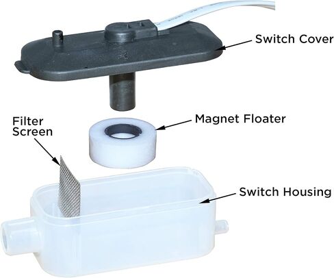 MS602ULCQ 230V مضخة إزالة المكثفات الأوتوماتيكية الصغيرة Splt in Kuwait
