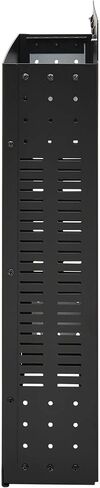 حاوية حامل حامل حائط عمودية من Tripp Lite SmartRack 2U، ملف تعريف منخفض 5 بوصات من الحائط، عمق المعدات 19 بوصة، جوانب ذات فتحات تهوية توفر تدفق هواء مجاني، أدوات التركيب متضمنة، ضمان لمدة 5 سنوات (SRWO2UBRKT) in Kuwait