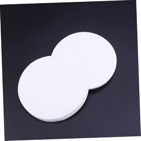 PLAFOPE 200pcs Funnel Filter Paper Filter Paper Filter Paper Fast Medium Flow Rate Filter Paper lab Grade Filter Paper fine Filter Paper lab Filter Paper Glass White Engine Oil in Kuwait