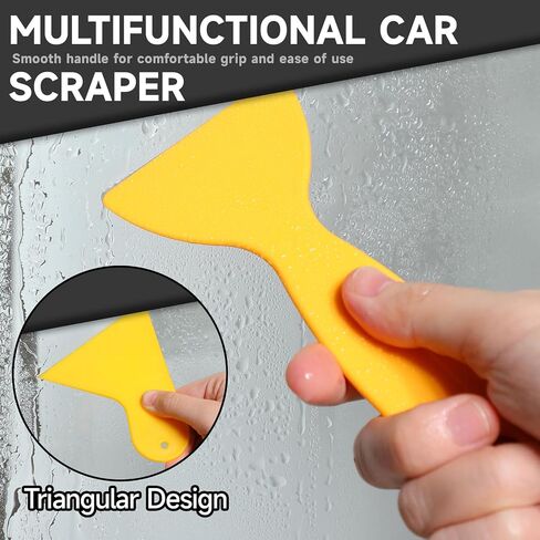 Prasacco 5 PCS Felt Edge Squeegee Car Wrapping Tool Kit, Vinyl Wrap Squeegee Applicator Tool for Car Vinyl Wrap, Window Tint, Wallpaper, Decal Sticker Installation in Saudi Arabia