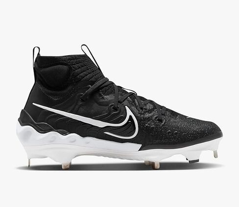 Nike Alpha Huarache NXT Men's Baseball Cleats (Black/Blue Tint/Anthracite/White, US Footwear Size System, Adult, Men, Numeric, Medium, 9) in Saudi Arabia