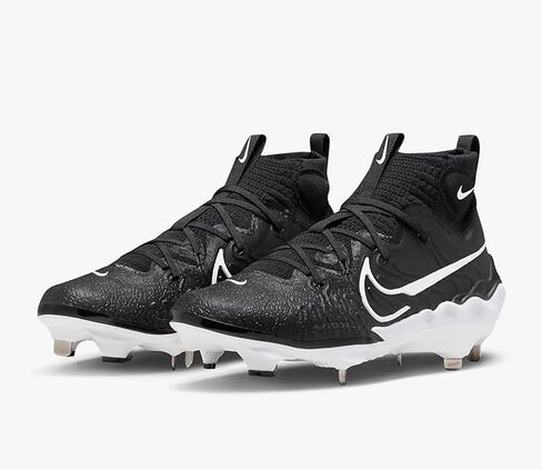 Nike Alpha Huarache NXT Men's Baseball Cleats (Black/Blue Tint/Anthracite/White, US Footwear Size System, Adult, Men, Numeric, Medium, 9) in Saudi Arabia
