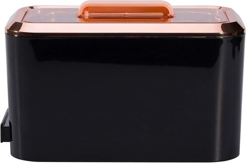 منظف ​​بالموجات فوق الصوتية التجاري المصغر iSonic DS310C مع حامل فرشاة المكياج لأدوات التجميل وفرش الهواء والمجوهرات والنظارات، 110 فولت 55 وات in Kuwait