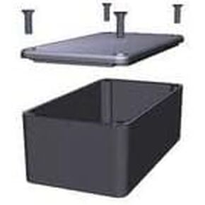 Hammond Manufacturing, 1590BS, Diecast Aluminum Enclosure - Natural - 112x60.5x42 mm - IP54 (5 Item/s) in Kuwait