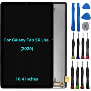 10.4 بوصة لهاتف Samsung Galaxy Tab S6 Lite استبدال شاشة Galaxy Tab S6 Lite 2020 SM-P610 SM-P615 مجموعة محول رقمي لشاشة تعمل باللمس مع أداة إصلاح in Kuwait