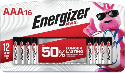 Energizer MAX AA Batteries & AAA Batteries Combo Pack, 16 AA and 16 AAA (32 Count) in Saudi Arabia