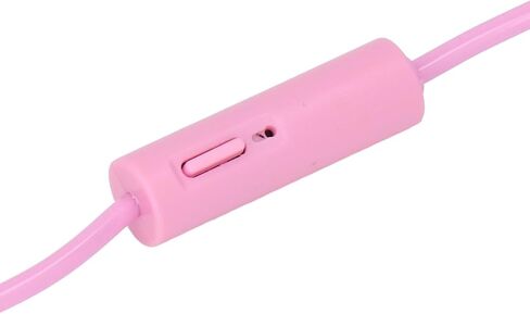 Denash Wired Headset, Foldable Adjustable Headband Inline Control Stereo Headphones,Wired Gaming Headset with Mic for Music Calls Games (), Pink, Denashfi8a0mw2gq-14 in Saudi Arabia