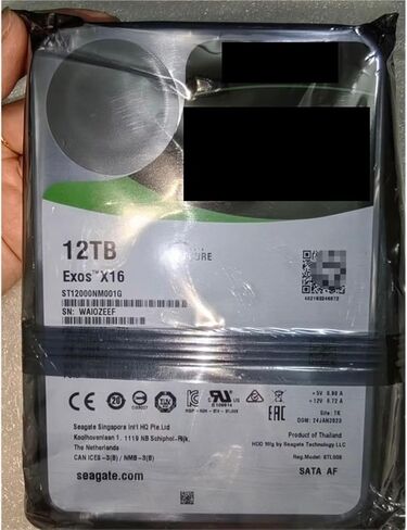1pc (ST12000NM001G)12TB X16 512E 3.5" SATA 6Gb/s Hard Drive in Saudi Arabia