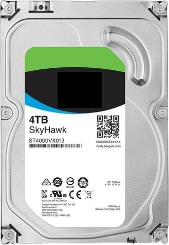 للقرص الصلب ST4000VX013 4 تيرا بايت 7.2K SATA 6 جيجابايت/ثانية 256 ميجابايت 3.5 بوصة HDD للمراقبة in Saudi Arabia