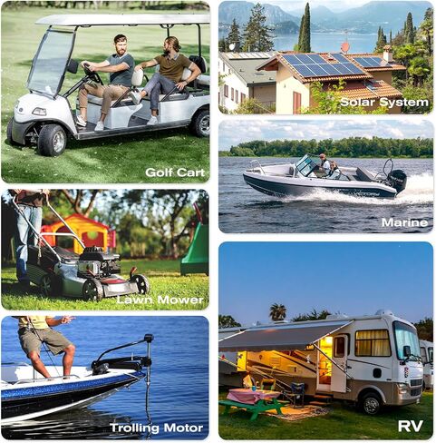 48V100AH LiFePO4 Lithium Battery, 48V Lithium Battery Buiilt-in 100A BMS，4000+Deep Cycle，LCD Monitor & Mobile APP,Perfect for RV, Trolling Motors, Marine, Solar System and Off Grid Living in Saudi Arabia