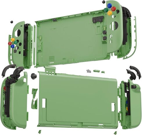 أزرار غلاف بديلة من eXtremeRate DIY لجهاز Nintendo Switch 2، مجموعة كاملة من وحدة التحكم في اللوحة الخلفية مع زر لوحدة التحكم المحمولة Switch2 و Joycon 2 - إصدار فاخر - أزهار الكرز الوردي in Kuwait