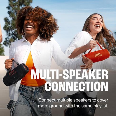 JBL Charge 6 (أسود) + حزمة مع كابل USB-C مضفر in Saudi Arabia