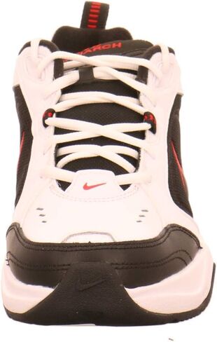 Nike Air Monarch IV Men's Extra Wide Width 4E Shoes White/Metallic Silver 416355-102 (9 4E US) in Saudi Arabia