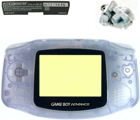 DAGIJIRD قطعة واحدة من غلاف الإسكان الشفاف الكامل ملحقات استبدال لـ Gameboy Advance in Saudi Arabia