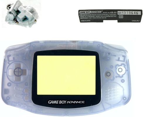 DAGIJIRD قطعة واحدة من غلاف الإسكان الشفاف الكامل ملحقات استبدال لـ Gameboy Advance in Saudi Arabia