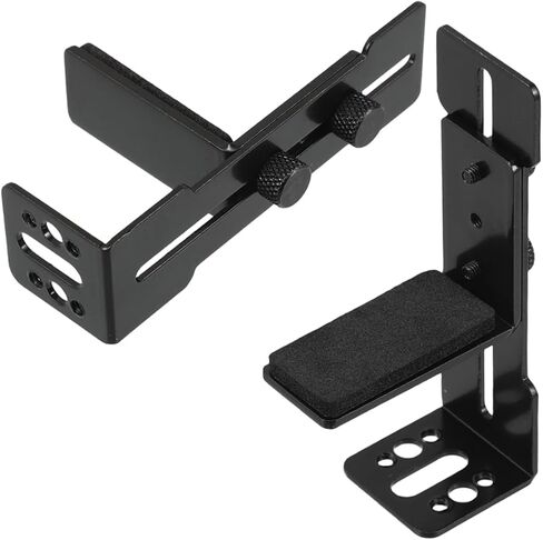 2pcs Gpu Support Bracket Graphics Card Stand for Vertical Mount Prevents Sagging Compatible Black Design for Optimal Cooling in Saudi Arabia