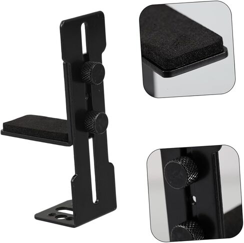 2pcs Gpu Support Bracket Graphics Card Stand for Vertical Mount Prevents Sagging Compatible Black Design for Optimal Cooling in Saudi Arabia