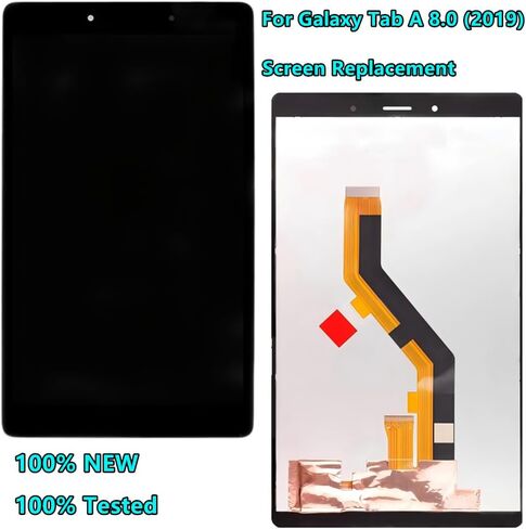 8.0 بوصة لهاتف Samsung Galaxy Tab A 8.0 2019 استبدال شاشة Galaxy Tab A 8.0 SM-T290 مجموعة رقمية لشاشة تعمل باللمس مع أداة إصلاح ليست لـ SM-T295 (أبيض) in Kuwait