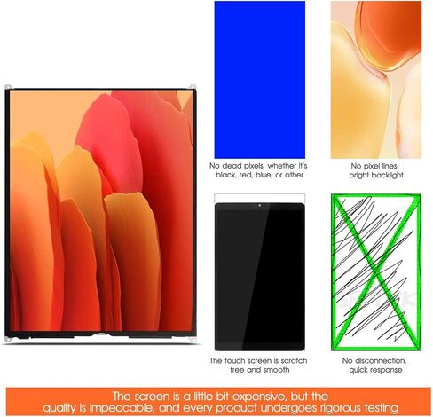 iPad 10.2 2021 شاشة LCD بديلة لجهاز iPad 9th Gen LCD Display A2602 A2603 A2604 A2605 LCD مجموعات إصلاح بديلة + فيديو التثبيت (لا يشمل اللمس) in Saudi Arabia