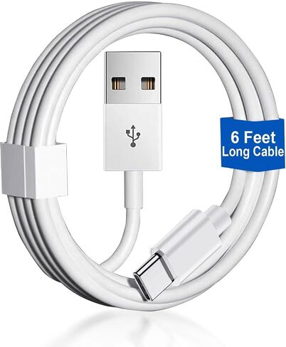iPhone 17 Carplay Cord, Latest Version Fast Charging Cord [MFI Certified] [6FT] iPhone Air Charger Cable, iPhone 17 Pro/17 Pro Max Charger Cord, USB A to USB C Cable for iPhone 16/15 Series in Kuwait