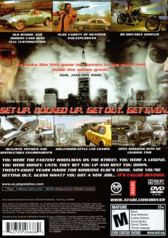 لعبة Driver Parallel Lines Limited Edition - بلاي ستيشن 2 (محدودة) (متجددة) in Kuwait
