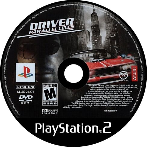 لعبة Driver Parallel Lines Limited Edition - بلاي ستيشن 2 (محدودة) (متجددة) in Kuwait