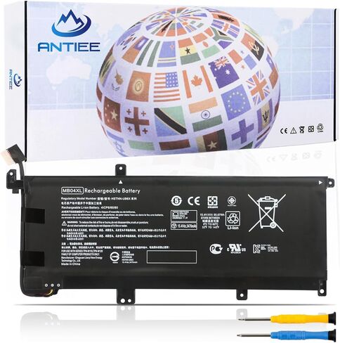 MB04XL بطارية كمبيوتر محمول ل HP Envy X360 للتحويل M6-AQ000 M6-AQ105DX M6-AQ103DX M6-AQ003DX M6-AQ105DX M6-AR004DX 15-AQ 15-AQ005NA AQ101NG AQ015NR AQ273CL AQ173CL 15t-AQ200 844204-850 843538-541 in Kuwait
