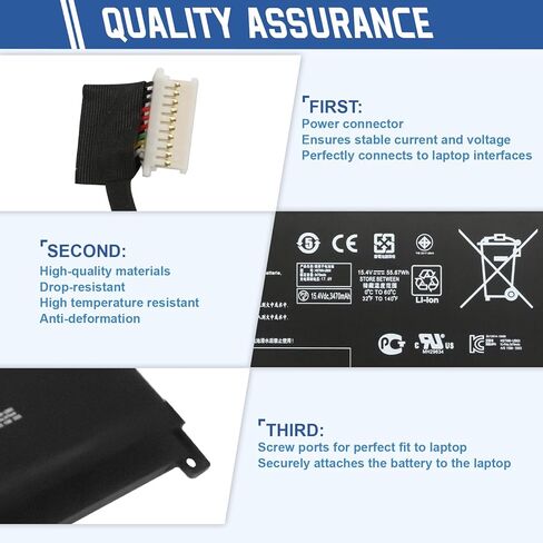 MB04XL بطارية كمبيوتر محمول ل HP Envy X360 للتحويل M6-AQ000 M6-AQ105DX M6-AQ103DX M6-AQ003DX M6-AQ105DX M6-AR004DX 15-AQ 15-AQ005NA AQ101NG AQ015NR AQ273CL AQ173CL 15t-AQ200 844204-850 843538-541 in Kuwait