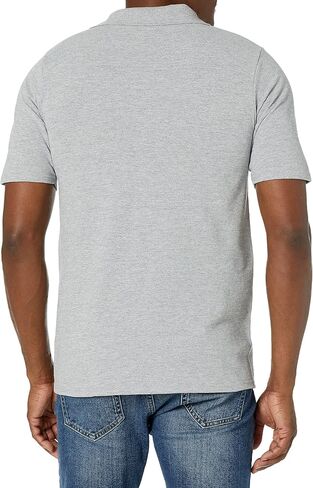Hanes Men's Short Sleeve X-Temp W/ FreshIQ Polo, Black, XX-Large in Saudi Arabia