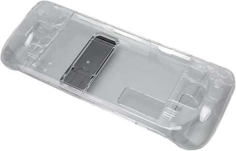 AYNEFY Kickstand Protective Case for Steam Deck with Stand, Transparent Shock Absorption, Prevent Slip Hard PC Case in Saudi Arabia