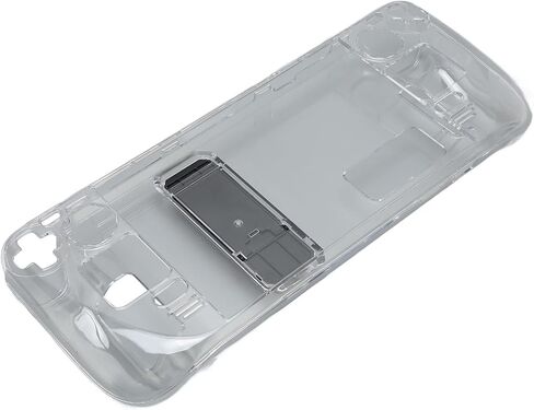 AYNEFY Kickstand Protective Case for Steam Deck with Stand, Transparent Shock Absorption, Prevent Slip Hard PC Case in Saudi Arabia