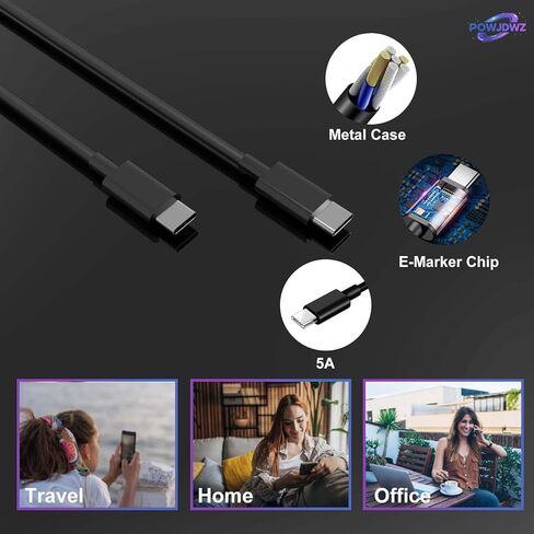 شاحن USB C بقدرة 45 وات شحن سريع للغاية من النوع C متوافق مع Samsung Galaxy S25 S24 S23 S22 Ultra S25+ S24+ S23+ S22+ والمزيد من السلسلة، شاحن هاتف Android PPS Wall وسلك كابل C بطول 6 أقدام (حزمة واحدة) in Kuwait