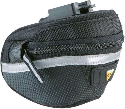 حقيبة مقعد Topeak Wedge Pack II مع مثبت F25 وغطاء للمطر، صغيرة in Kuwait