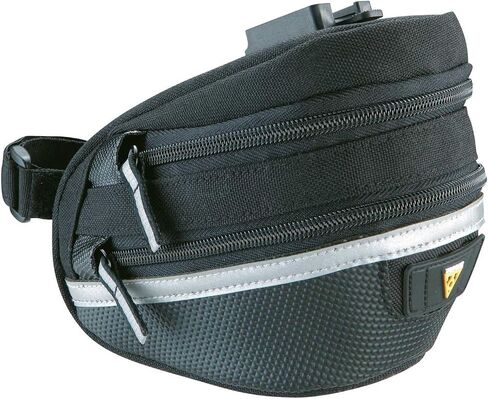 حقيبة مقعد Topeak Wedge Pack II مع مثبت F25 وغطاء للمطر، صغيرة in Kuwait