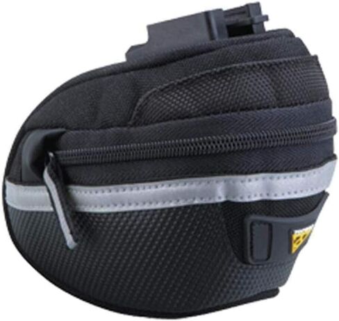 حقيبة مقعد Topeak Wedge Pack II مع مثبت F25 وغطاء للمطر، صغيرة in Kuwait