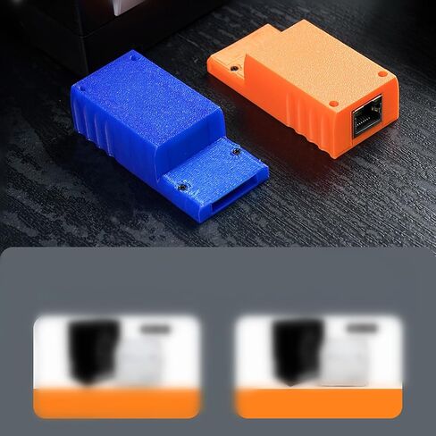 ZEZEFUFU 1PC Orange Portable Broadband Adaptor Simulator For ETH2GC Gaming Accessories in Saudi Arabia