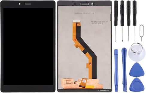 شاشة LCD CHENYAN OEM لجهاز Samsung Galaxy Tab A 8.0 SM-T295 مع مجموعة كاملة من المحول الرقمي in Kuwait