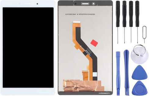 شاشة LCD CHENYAN OEM لجهاز Samsung Galaxy Tab A 8.0 SM-T295 مع مجموعة كاملة من المحول الرقمي in Kuwait