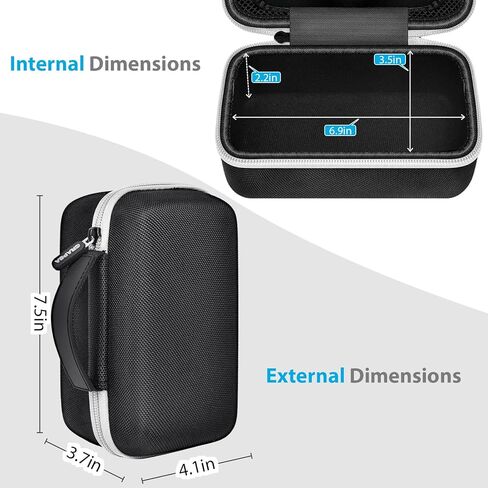 حافظة بنك الطاقة متوافقة مع بنك الطاقة Anker Prime 26,250/ 27,650/25,000/ 24,000 مللي أمبير (737) باور بانك، منظم تخزين مطور لقاعدة الشحن، كابل للسفر التجاري والاستخدام الخارجي (الصندوق فقط) in Kuwait