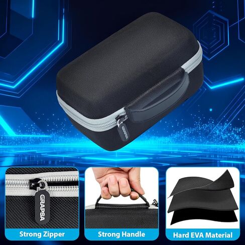 حافظة بنك الطاقة متوافقة مع بنك الطاقة Anker Prime 26,250/ 27,650/25,000/ 24,000 مللي أمبير (737) باور بانك، منظم تخزين مطور لقاعدة الشحن، كابل للسفر التجاري والاستخدام الخارجي (الصندوق فقط) in Kuwait