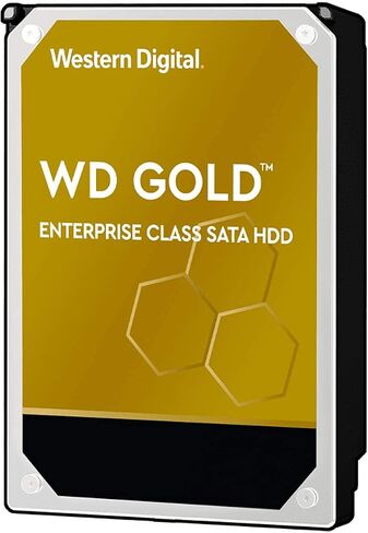 محرك الأقراص الصلبة الداخلي ويسترن ديجيتال 6 تيرابايت WD Gold Enterprise Class - فئة 7200 دورة في الدقيقة، SATA 6 جيجابايت/ثانية، ذاكرة تخزين مؤقت 256 ميجابايت، 3.5 بوصة - WD6003FRYZ (متجدد) in Kuwait