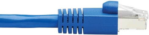 Tripp Lite Cat6a 10G Ethernet Cable, PoE, CMR-LP, Snagless F/UTP Network Patch Cable (RJ45 M/M), Blue, 3 ft. (N261P-003-BL) in Saudi Arabia