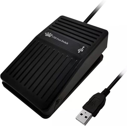 Meichoon USB دواسة القدم واحدة ميكانيكية للتحكم في مفتاح الضغط محاكي مخصص مجموعة الاختصار مفتاح للحصول على الصور الطبية لعبة معدات الكمبيوتر مع كابل 2 متر/78.7 بوصة in Saudi Arabia