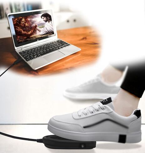 Meichoon USB دواسة القدم واحدة ميكانيكية للتحكم في مفتاح الضغط محاكي مخصص مجموعة الاختصار مفتاح للحصول على الصور الطبية لعبة معدات الكمبيوتر مع كابل 2 متر/78.7 بوصة in Saudi Arabia