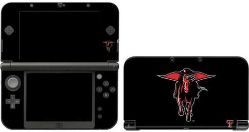 Skinit Decal Gaming Skin Compatible with 3DS XL 2015 - Officially Licensed College Red Raiders Logo Design in Saudi Arabia