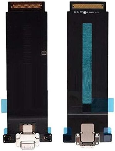 الجملة_ شاحن USB منفذ شحن موصل منفذ USB الكابلات المرنة لجهاز iPad Pro 12.9 "الجيل الثاني A1671 النسخة الخلوية استبدال جزء الولايات المتحدة الأمريكية (أسود) in Kuwait