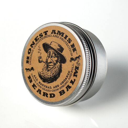 Honest Amish Beard Balm - New Large 4 Ounce Twist Tin in Saudi Arabia