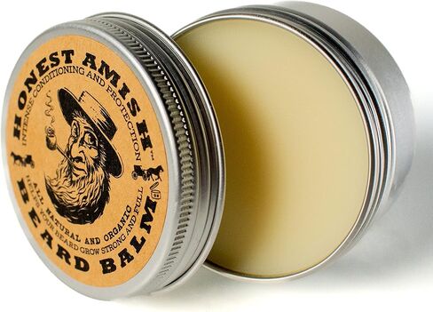 Honest Amish Beard Balm - New Large 4 Ounce Twist Tin in Saudi Arabia