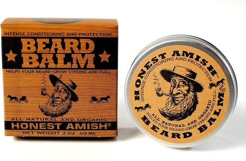 Honest Amish Beard Balm - New Large 4 Ounce Twist Tin in Saudi Arabia