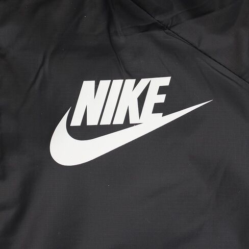 NIKE NSW Little Kids' (Boys') Full-Zip Hooded Jacket Sportswear Fleece-Lined (L (6X-7) 6-7YRS), Black in Saudi Arabia